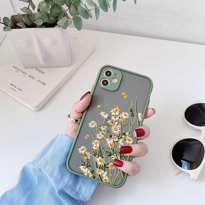 Butterfly, Lavender, Flower Phone Cases For iphone 7 8 plus 12 13 mini 11 14 pro max X XR XS Max  case