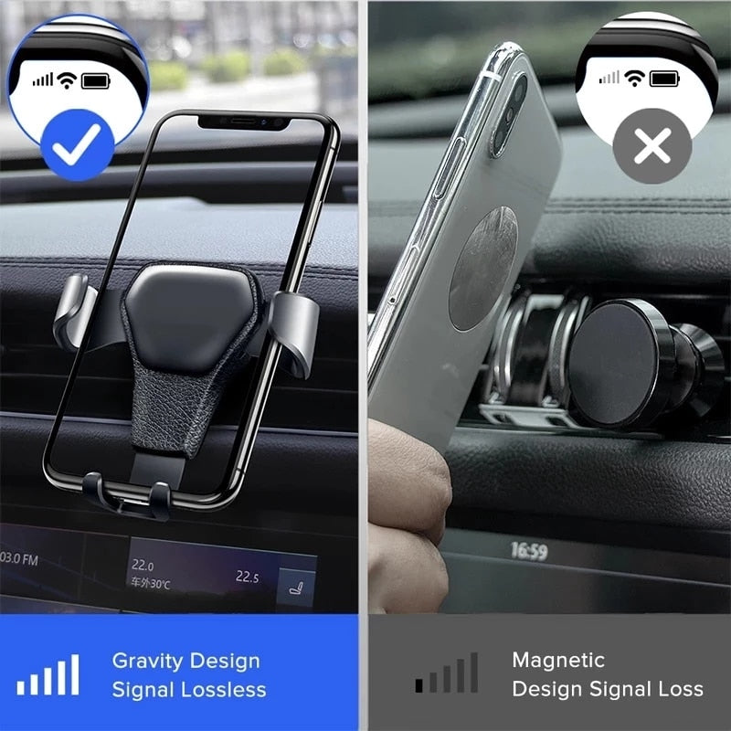 Air Vent Phone Holder Clip Mount