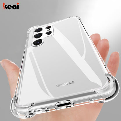 Shockproof Clear Phone Case For Samsung Galaxy S22 S21 S20 FE S23 Ultra S10 S8 S9 Note 20 10 Plus A53 A73 A33 A51 A52 A72 A21S